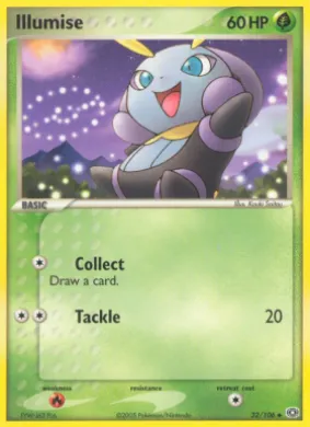 Illumise (EM 32) EX Emerald