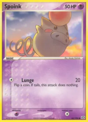 Spoink (EM 66) EX Emerald