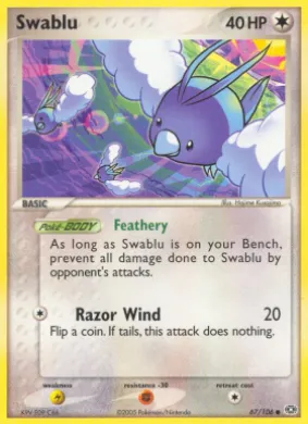 Swablu (EM 67) EX Emerald