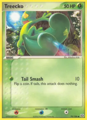 Treecko (EM 70) EX Emerald