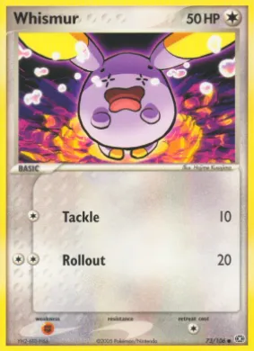 Whismur (EM 73) EX Emerald