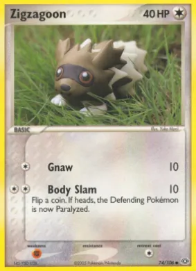 Zigzagoon (EM 74) EX Emerald