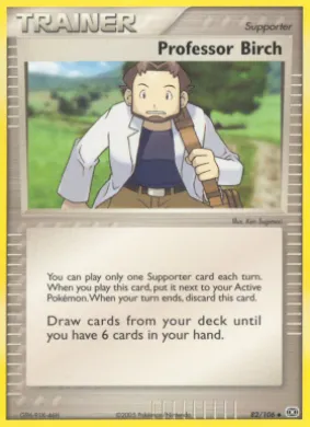 Professor Birch (EM 82) EX Emerald