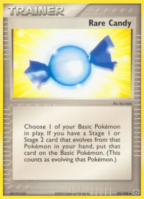 Rare Candy (EM 83) EX Emerald