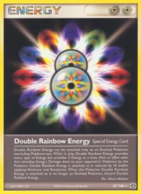 Double Rainbow Energy (EM 87) EX Emerald