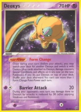 Deoxys (DX 18) EX Deoxys