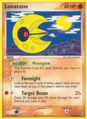 Lunatone (DX 36) EX Deoxys