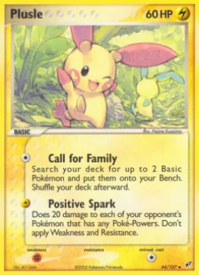 Plusle (DX 44) EX Deoxys