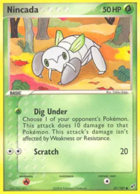 Nincada (DX 67) EX Deoxys