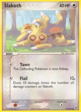 Slakoth (DX 73) EX Deoxys
