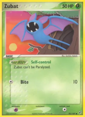 Zubat (DX 83) EX Deoxys