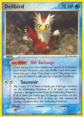 Delibird (TRR 21) EX Team Rocket Returns