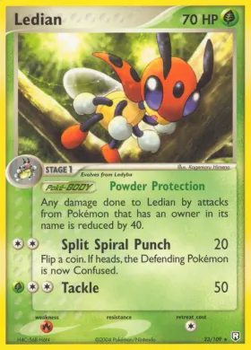 Ledian (TRR 23) EX Team Rocket Returns