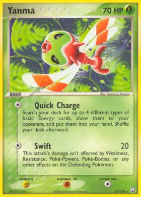 Yanma (TRR 28) EX Team Rocket Returns