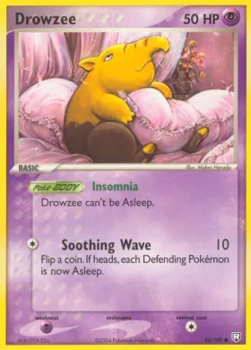 Drowzee (TRR 54) EX Team Rocket Returns