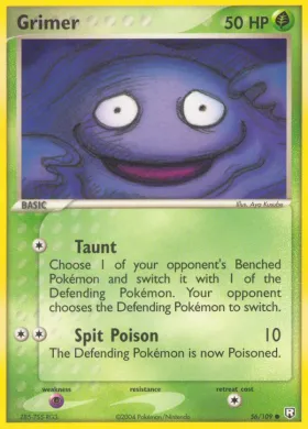 Grimer (TRR 56) EX Team Rocket Returns