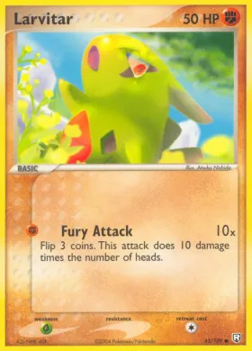 Larvitar (TRR 62) EX Team Rocket Returns