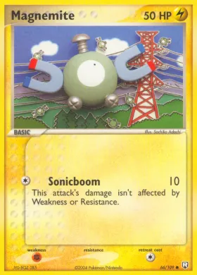 Magnemite (TRR 66) EX Team Rocket Returns