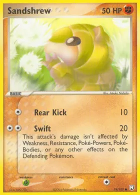 Sandshrew (TRR 74) EX Team Rocket Returns
