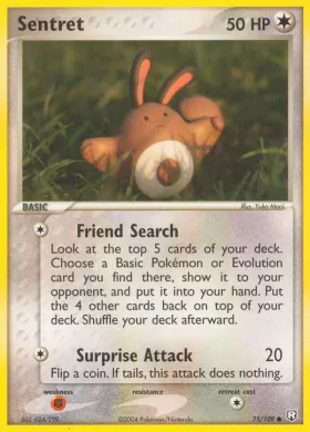 Sentret (TRR 75) EX Team Rocket Returns