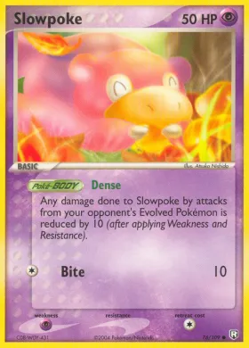 Slowpoke (TRR 76) EX Team Rocket Returns
