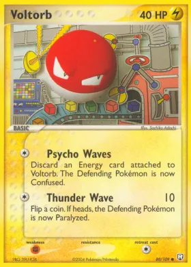 Voltorb (TRR 80) EX Team Rocket Returns