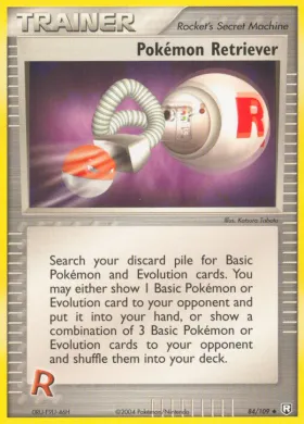 Pokémon Retriever (TRR 84) EX Team Rocket Returns