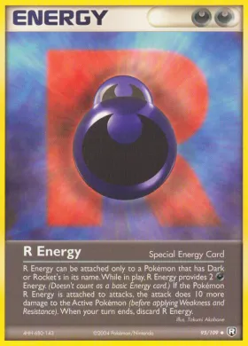 R Energy (TRR 95) EX Team Rocket Returns