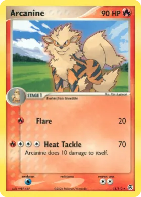 Arcanine (RG 18) EX FireRed & LeafGreen