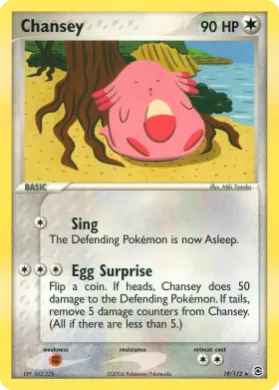 Chansey (RG 19) EX FireRed & LeafGreen