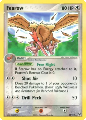 Fearow (RG 24) EX FireRed & LeafGreen