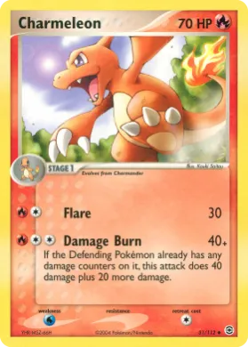 Charmeleon (RG 31) EX FireRed & LeafGreen