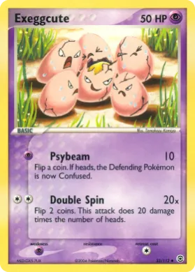 Exeggcute (RG 33) EX FireRed & LeafGreen