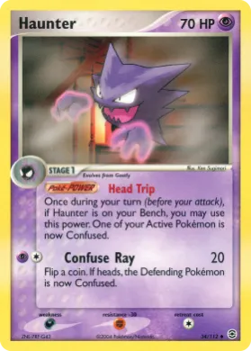 Haunter (RG 34) EX FireRed & LeafGreen