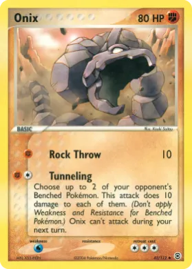 Onix (RG 42) EX FireRed & LeafGreen