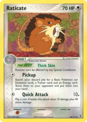 Raticate (RG 48) EX FireRed & LeafGreen