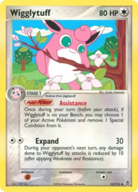 Wigglytuff (RG 52) EX FireRed & LeafGreen