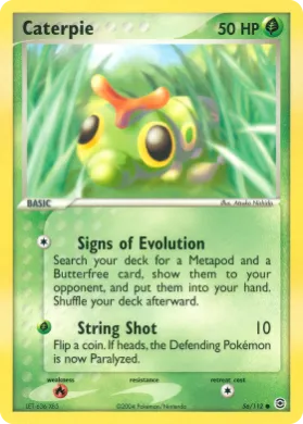 Caterpie (RG 56) EX FireRed & LeafGreen