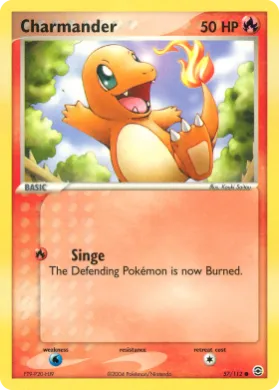 Charmander (RG 57) EX FireRed & LeafGreen