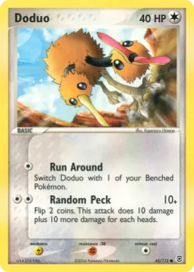 Doduo (RG 62) EX FireRed & LeafGreen