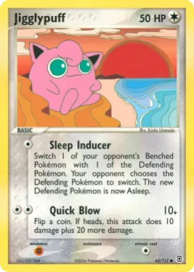 Jigglypuff (RG 65) EX FireRed & LeafGreen