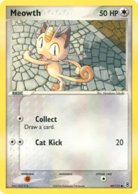 Meowth (RG 69) EX FireRed & LeafGreen