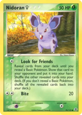 Nidoran ♀ (RG 70) EX FireRed & LeafGreen