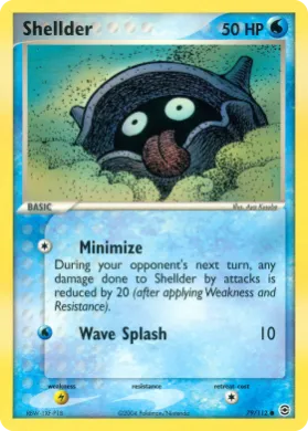 Shellder (RG 79) EX FireRed & LeafGreen