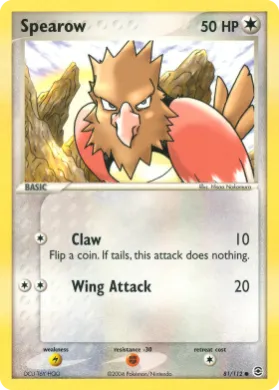 Spearow (RG 81) EX FireRed & LeafGreen