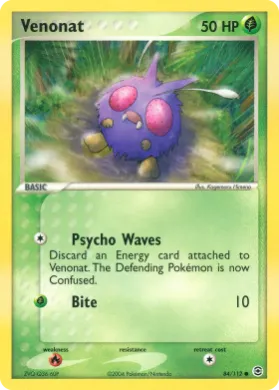 Venonat (RG 84) EX FireRed & LeafGreen