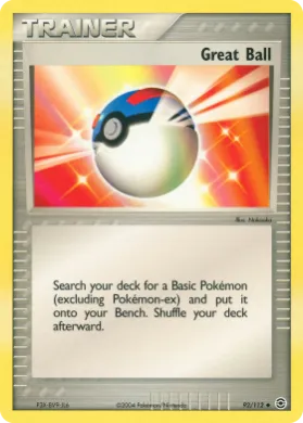 Great Ball (RG 92) EX FireRed & LeafGreen