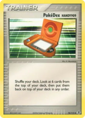 PokéDex HANDY909 (RG FL 96) EX FireRed & LeafGreen