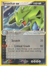 Tyranitar ex ( 17) POP Series 1