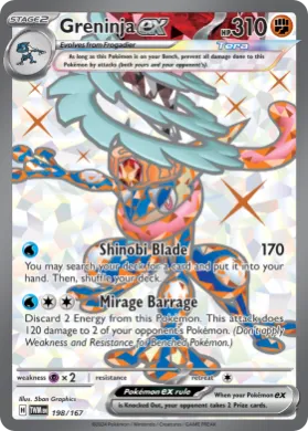 Greninja ex (TWM 198) Twilight Masquerade